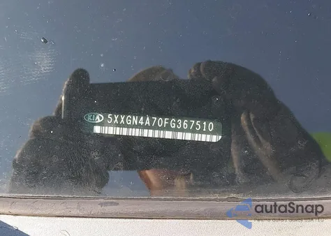 2015 Kia Optima Ex из США, поврежденный, VIN 5XXGN4A70FG367510